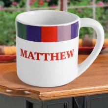 Personalized Sonoma Rainbow Coffee Mug