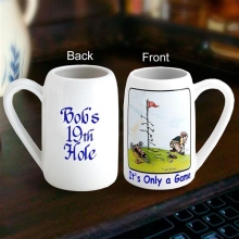Gary Patterson Golfer Personalized Beer Steins
