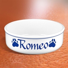 Personalized Paw Prints Jumbo 9.5" Dog Bowls