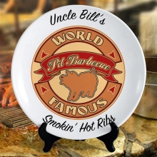 Personalized Pit BBQ Platters