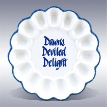 Personalized 11.75'' Deviled Egg Plate
