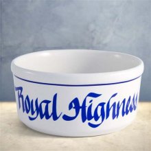 Royal Highness Ceramic 5.25" Cat Food Bowls