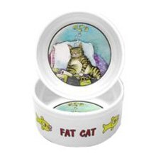 Gary Patterson Fat Cat 5 inch Cat Bowl