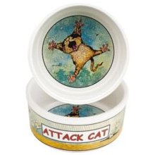 Gary Patterson Attack Cat 5" Cat Bowls