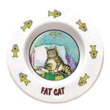 Gary Patterson Fat Cat 7 inch Cat Saucer