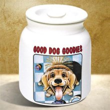 Gary Patterson Feed Me! Dog Treats Jars
