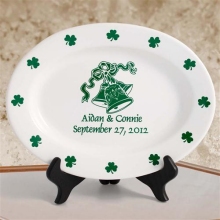 Personalized Irish Wedding Keepsake Plates