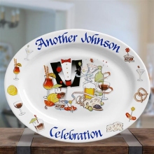 Personalized 16 inch Oval Celebration Platters
