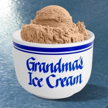 Grandma's Ice Cream Bowl