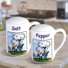 Gary Patterson King of the Grill Salt and Pepper Set