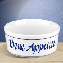 Bone Appetite 5" Small Ceramic Dog Bowls