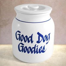 Good Dog Goodies Air Tight Pet Treat Jars